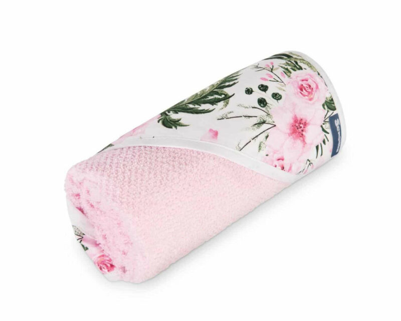 Πετσέτα Μπάνιου με Κουκούλα 100x100cm Sensillo Pink 4183