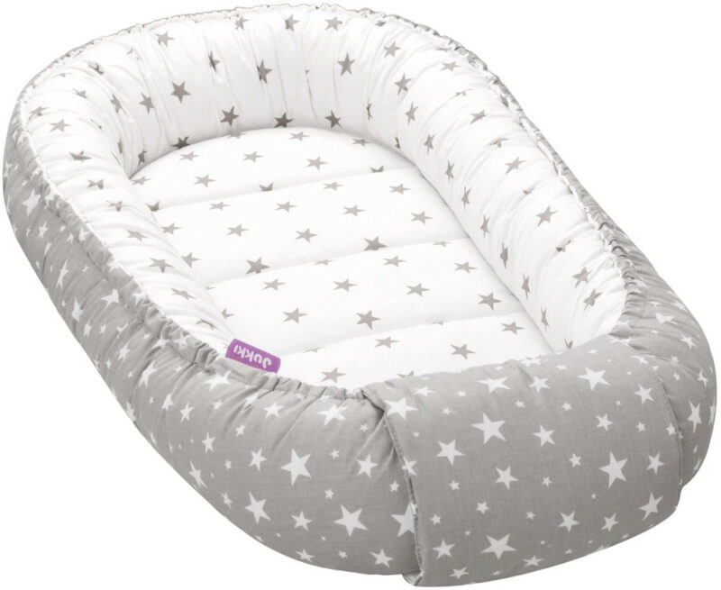 Φωλιά Διπλής Όψεως 55x100cm Grey Stars Comfort 5904506812868