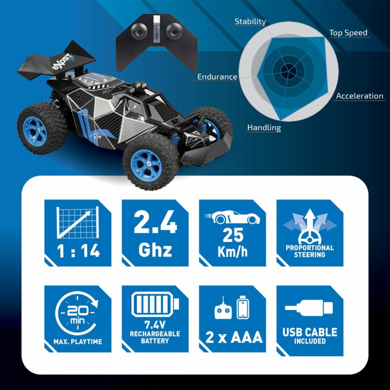 Exost Pro Rocket One Τηλεκατευθυνόμενο αυτοκίνητο Για 8+ Ετών 6008584