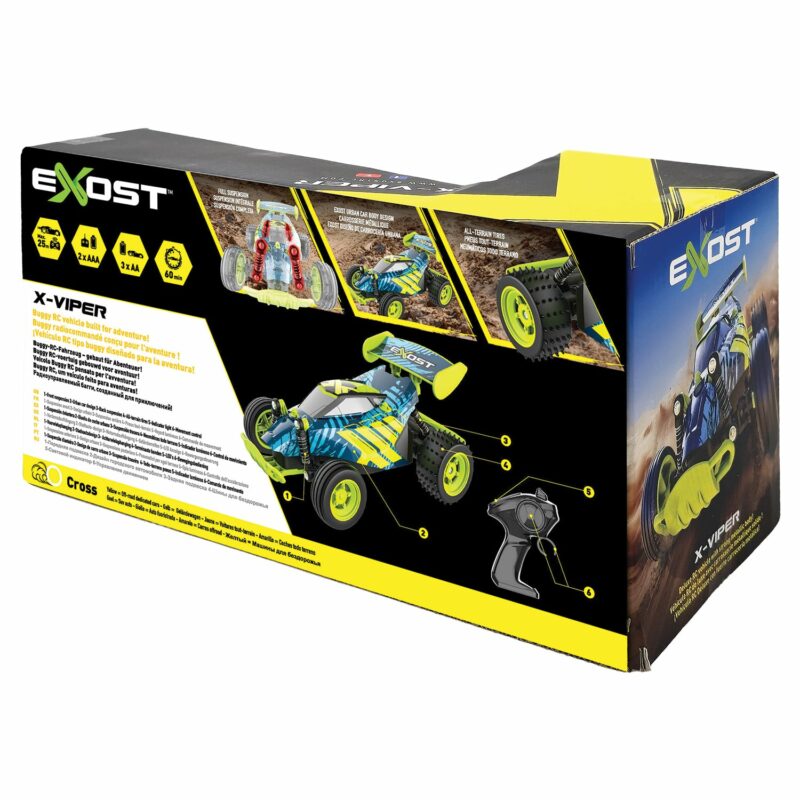 Silverlit Τηλεκατευθυνόμενο Αυτοκίνητο Exost X Viper Για 5+ Ετών 5493479