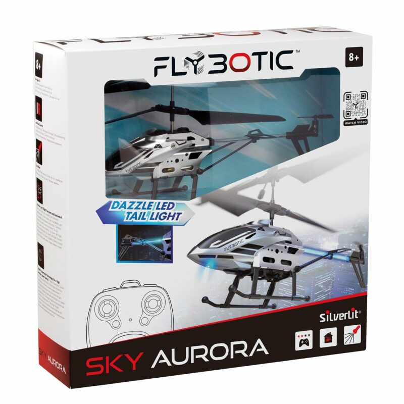 Silverlit Flybotic Sky Aurora Τηλεκατευθυνόμενο Ελικόπτερο Για 8+ Χρονών 5684529