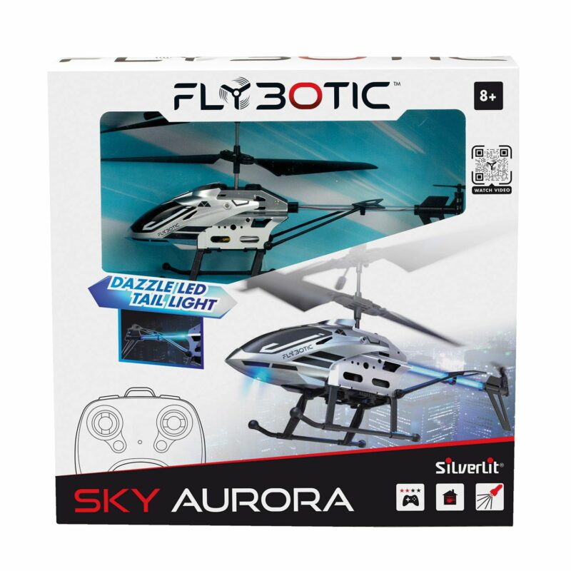 Silverlit Flybotic Sky Aurora Τηλεκατευθυνόμενο Ελικόπτερο Για 8+ Χρονών 5684530