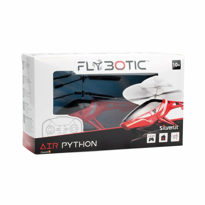 Silverlit Flybotic Air Python Τηλεκατευθυνόμενο Ελικόπτερο Μπλε Για 8+ Χρονών 5685053