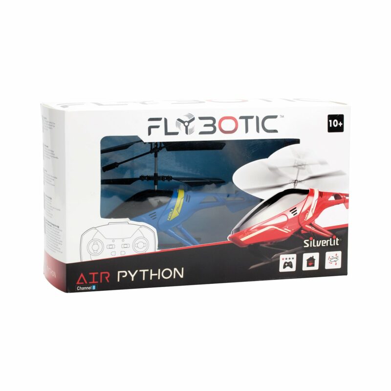 Silverlit Flybotic Air Python Τηλεκατευθυνόμενο Ελικόπτερο Μπλε Για 8+ Χρονών 5685054