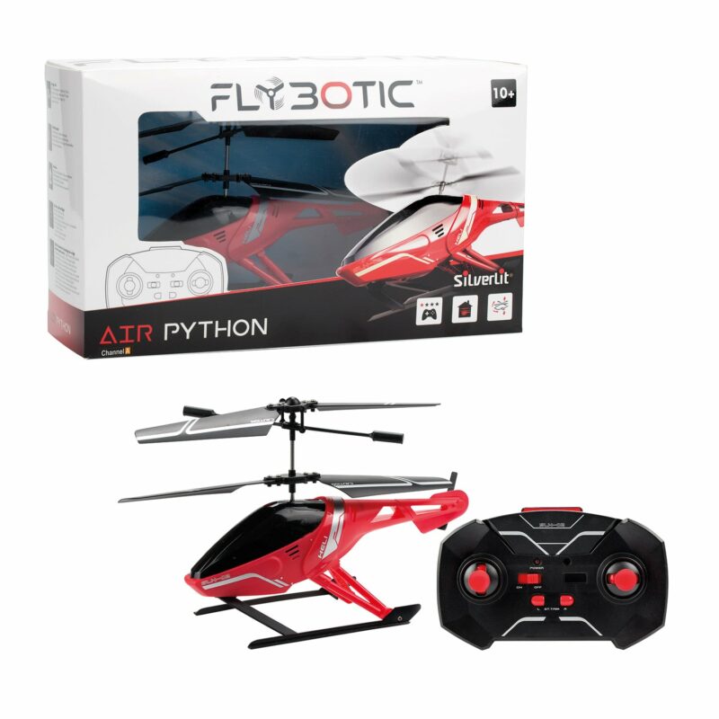 Silverlit Flybotic Air Python Τηλεκατευθυνόμενο Ελικόπτερο Μπλε Για 8+ Χρονών 5685055