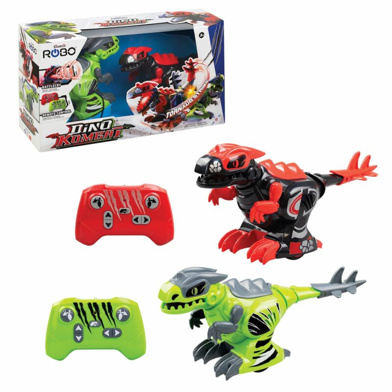 Silverlit Robo Σετ 2 Τηλεκατευθυνόμενα Ρομπότ Dino Kombat 6003704