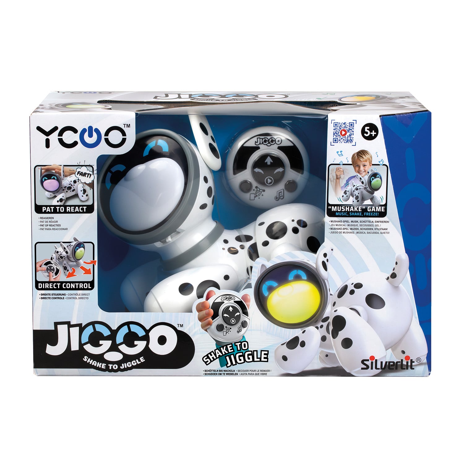 Silverlit Ycoo Jiggo Ηλεκτρονικό Ρομπότ Σκυλάκι Για 5+ Χρονών