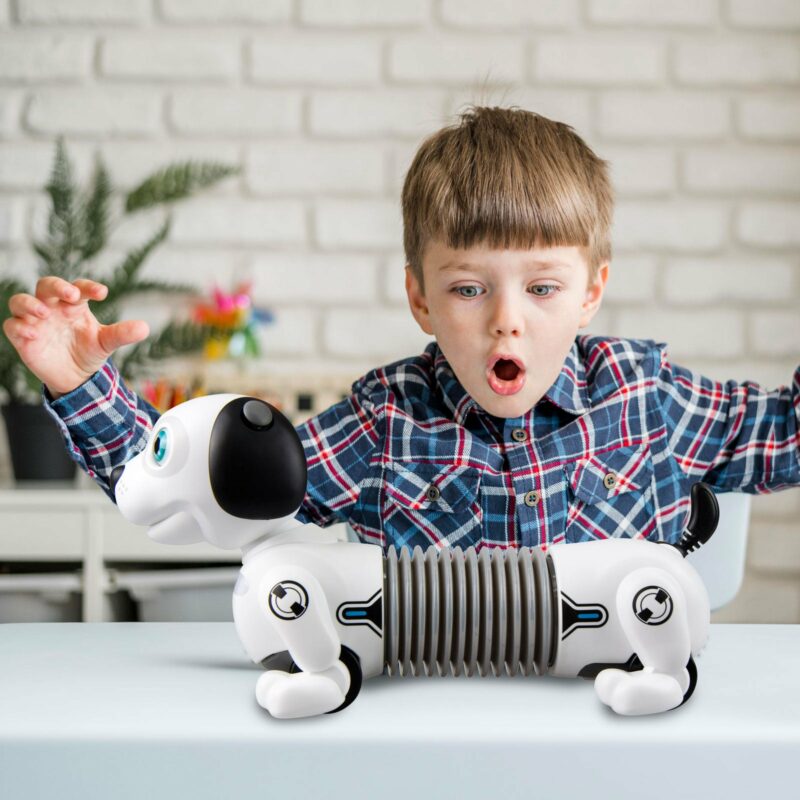 Silverlit Ycoo Robo Dackel Junior Τηλεκατευθυνόμενο Ρομπότ Σκυλάκι Για 5+ Χρονών 5641054