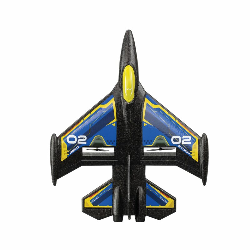 Silverlit Flybotic Sonic Evo Τηλεκατευθυνόμενο Αεροπλάνο Μπλε Για 8+ Χρονών 5637223