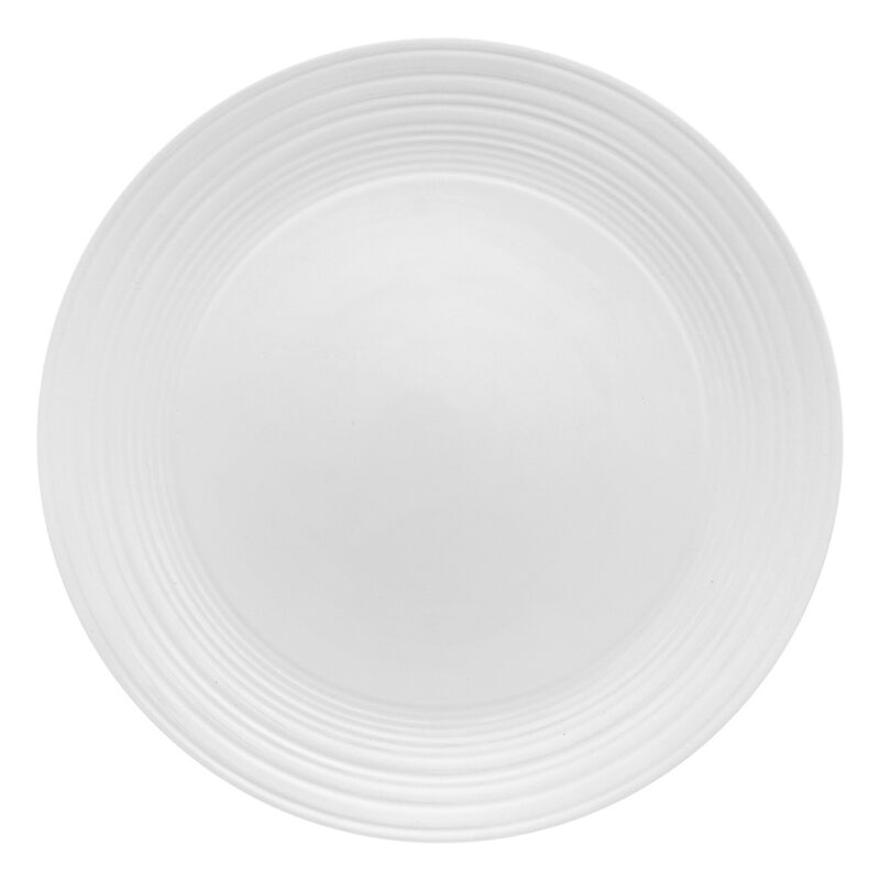 Beauty Home Πιάτο πορσελάνης ρηχό Sensations Art 7705 Φ28 Λευκό 5770457