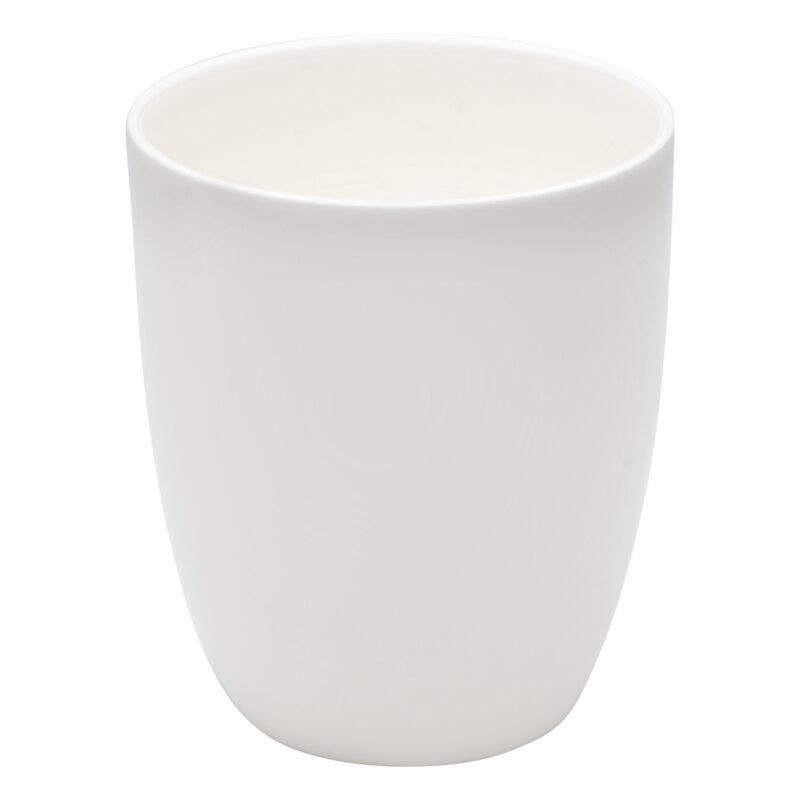 Beauty Home Κούπα πορσελάνης χωρίς χερούλι Sensations Art 7708 350ml Λευκό 5770483