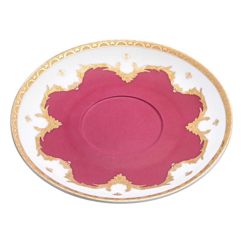 Beauty Home Σετ τσαγιού πορσελάνης 13τμχ Eternal Art 7712 Μπορντό 5770644