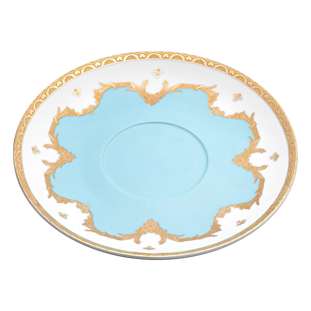 Beauty Home Σετ τσαγιού πορσελάνης 13τμχ Eternal Art 7713 Γαλάζιο