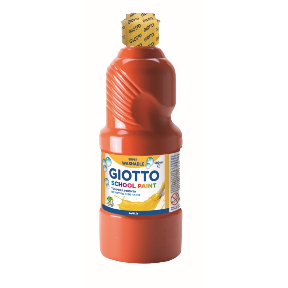GIOTTO ΣΧΟΛΙΚΗ ΤΕΜΠΕΡΑ ΧΡ. ΚΟΚΚΙΝΟ 500ML 8000825535420