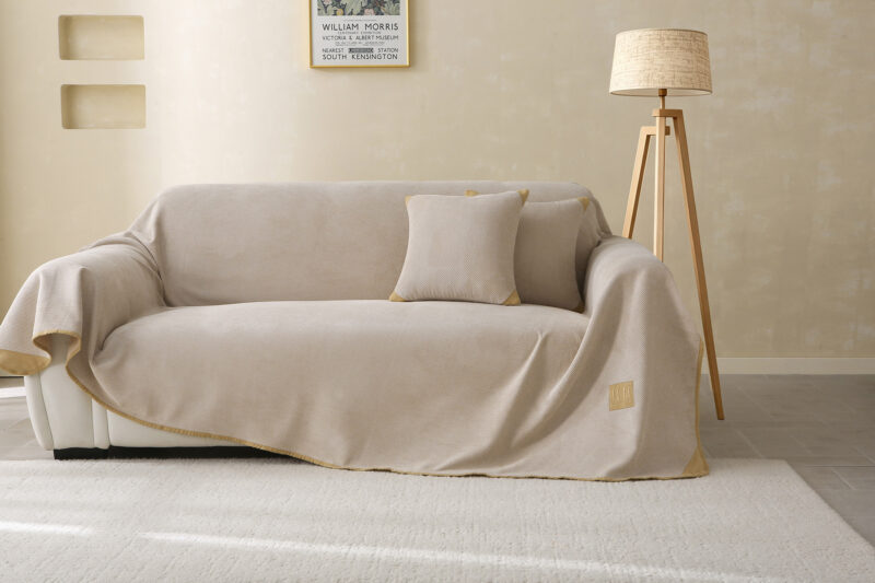 Beauty Home Σετ ριχτάρι 3τμχ Chic Art 8116 (180×170+180×250+180×300) Μπεζ 5962031