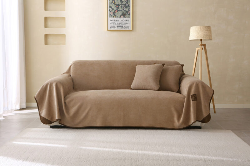 Beauty Home Σετ ριχτάρι 3τμχ Camel Art 8241 (180×170+180×250+180×300) Μπεζ 5962081