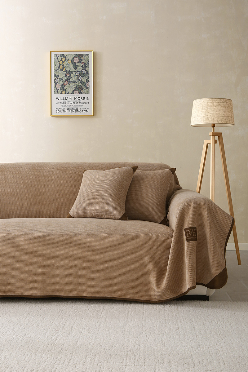 Beauty Home Σετ ριχτάρι 3τμχ Camel Art 8241 (180×170+180×250+180×300) Μπεζ 5962083