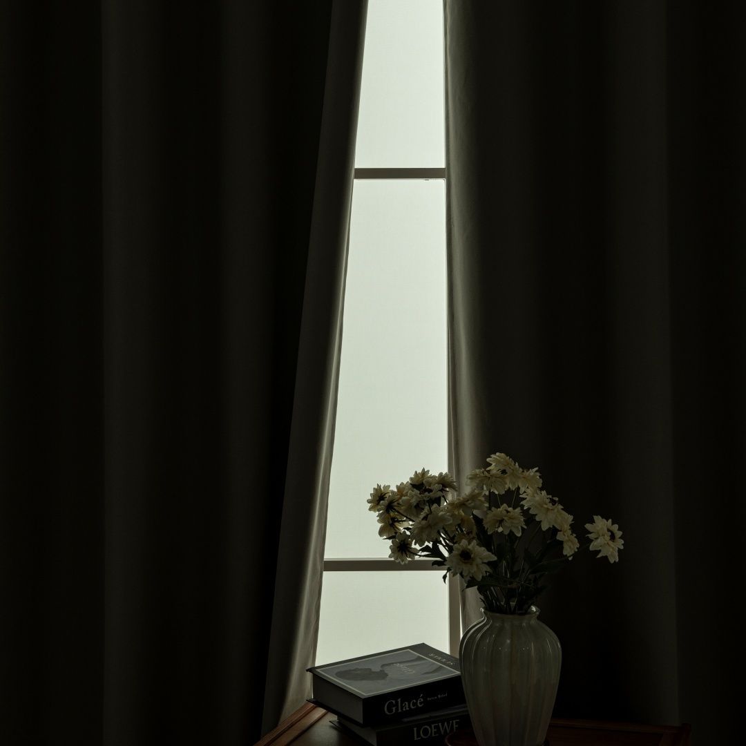 Beauty Home Κουρτίνα Full Blackout σκίασης με 8 κρίκους Soft Art 8391 Light Beige-C3 140x270 Μπεζ - Image 12
