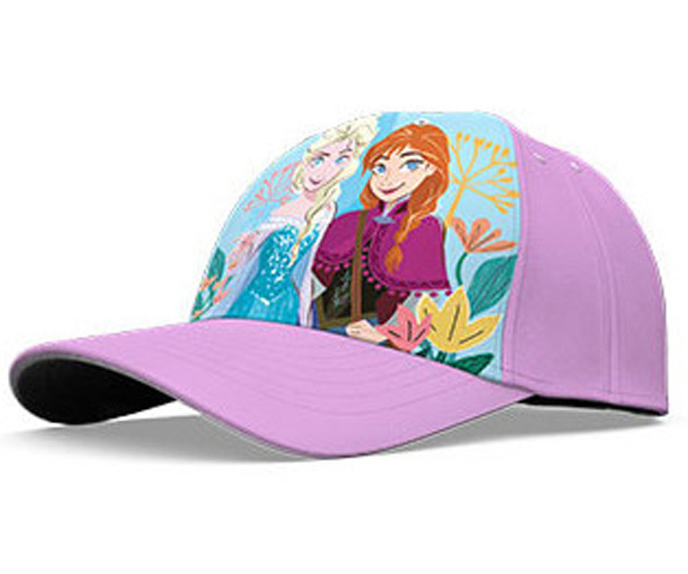 Disney Frozen Purple Flowers Παιδικό Καπέλο Τζόκεϊ 52 cm 5899843