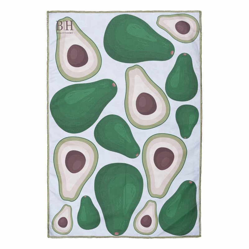 Beauty Home Πετσέτα κουζίνας διπλής όψης Microfiber Art 8656 40×60 Πράσινο 5776855