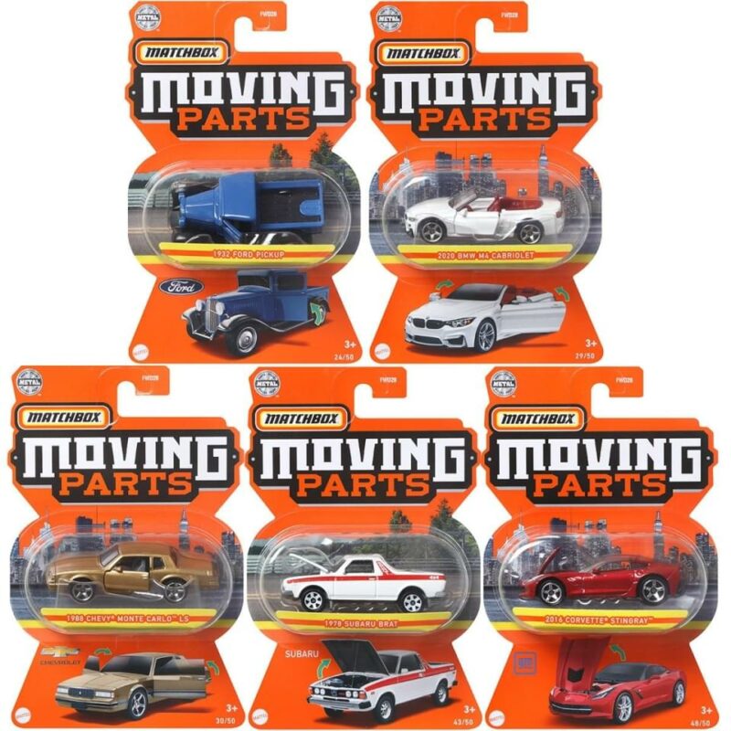 MATCHBOX PLUS – ΑΥΤΟΚΙΝΗΤΑΚΙΑ ΜΕ ΑΝΟΙΓΟΜΕΝΑ ΜΕΡΗ – 1 ΤΜΧ – JBW74 887961672039 4722139