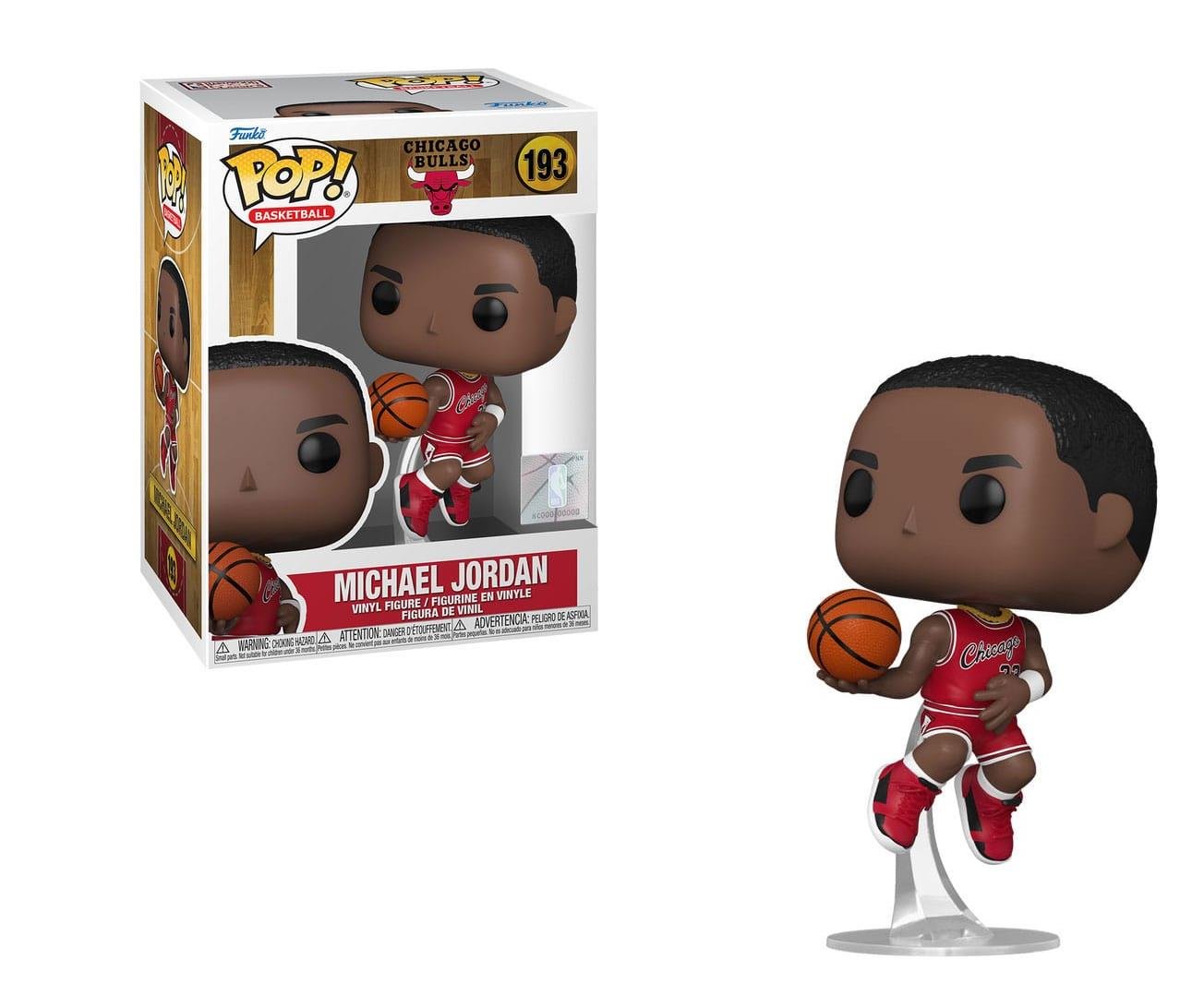 FUNKO POP! BASKETBALL: CHICAGO BULLS - MICHAEL JORDAN #193 VINYL FIGURE 889698796781