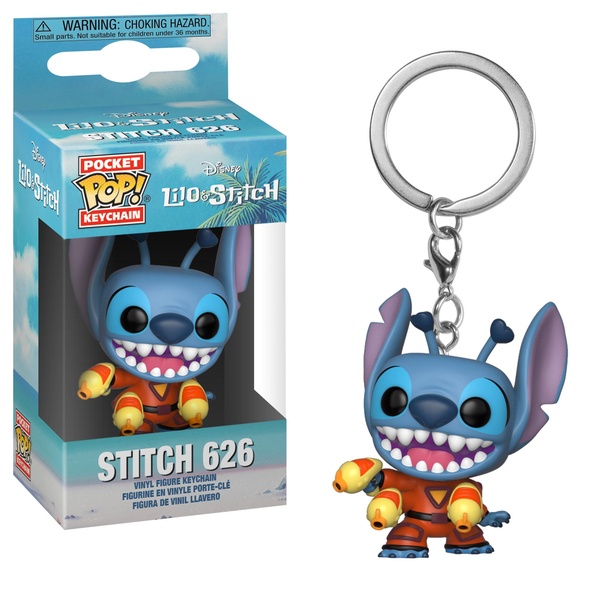 FUNKO POCKET POP! DISNEY: LILO STITCH - STITCH AS PINEAPPLE #VINYL FIGURE KEYCHAIN 889698872096