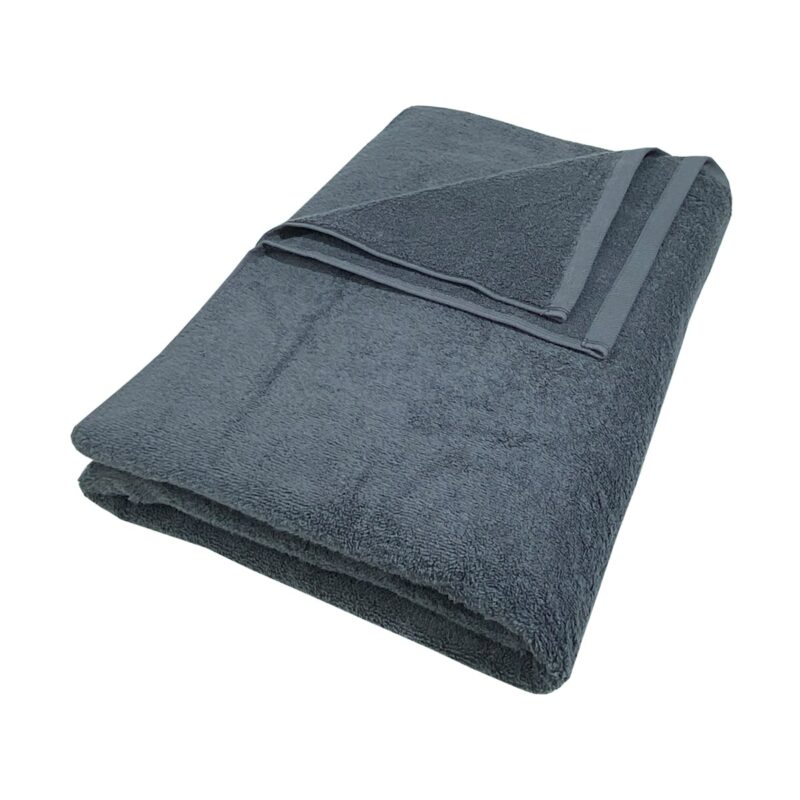 Πετσέτα Πισίνας - Θαλάσσης 100X180 Dark Grey