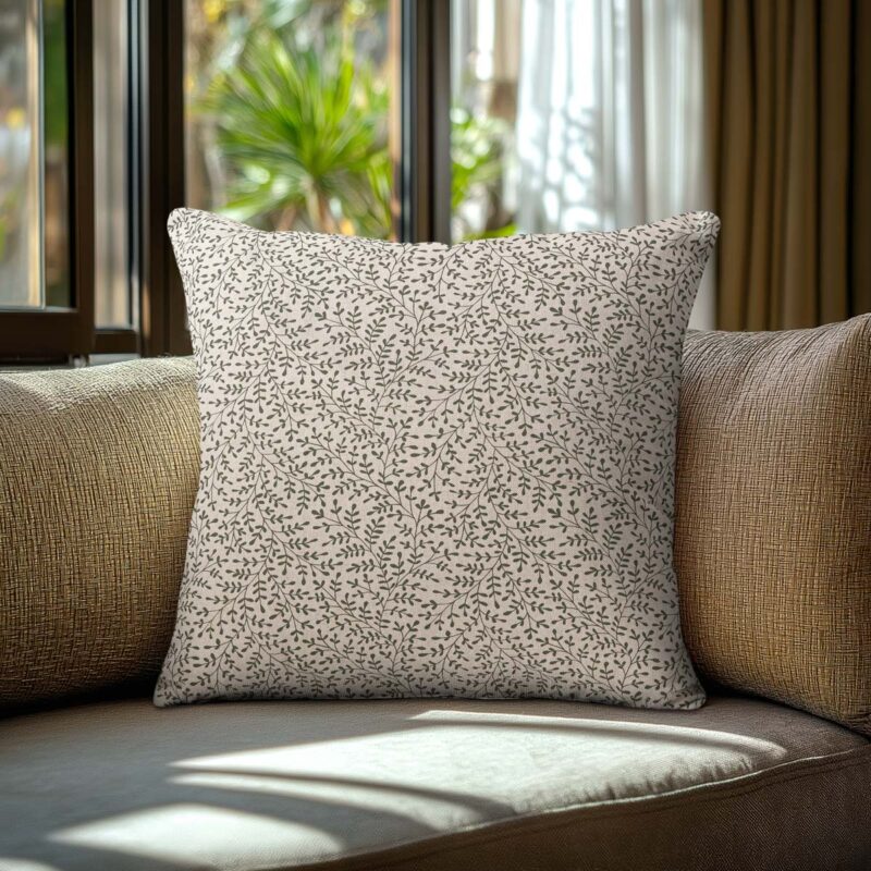 Beauty Home Μαξιλαροθήκη ΠΡΑΣΙΝΑ ΚΛΑΔΑΚΙΑ 5762885