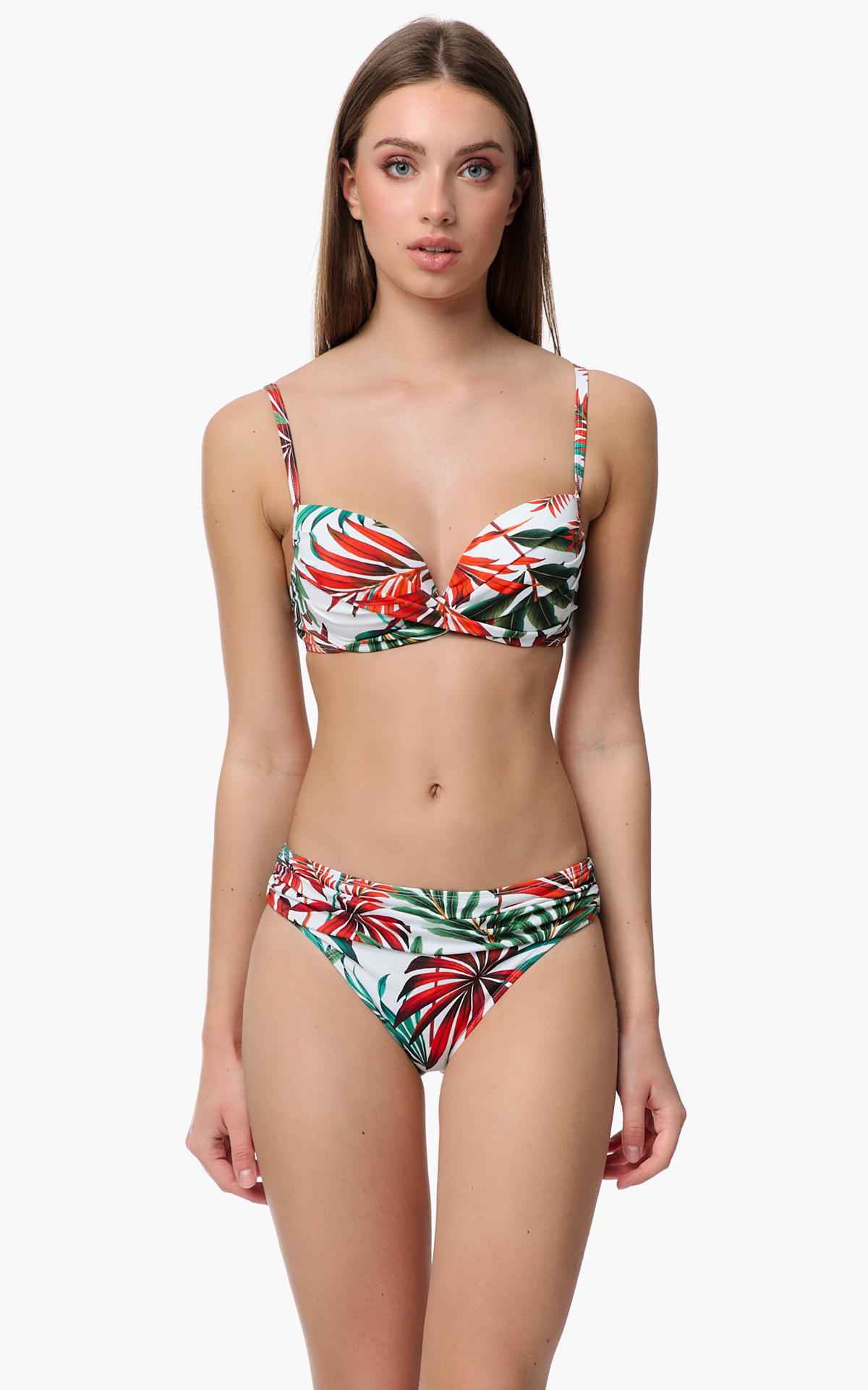 Thermopyles Rio Basic Bikini Slip Κόκκινο-Πράσινο 90-90301-582 Κόκκινο-Πράσινο
