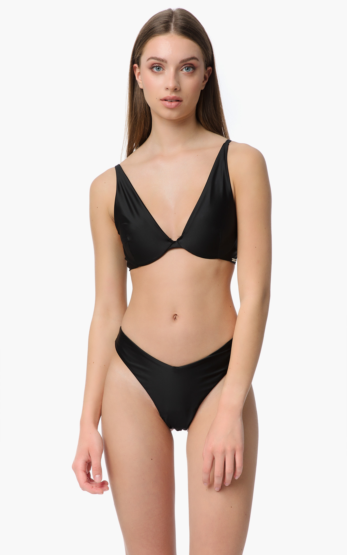 Vergina Wired Τρίγωνο Bikini Top 90-9114B-045 Μαύρο Μαύρο