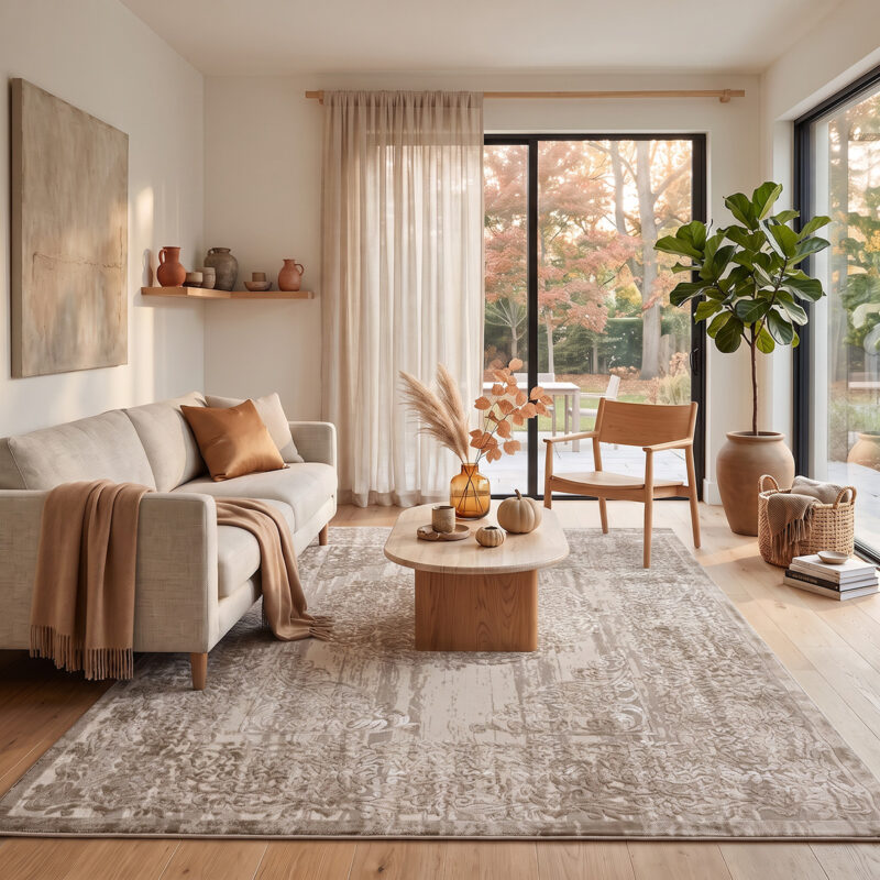 Beauty Home Σετ Κρεβατοκάμαρας 3τμχ Vision Art 9258 (67×140+67×140+67×220) Μπεζ 5858093