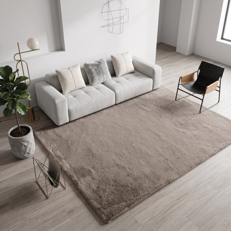 Beauty Home Χαλί Rabbit Art 9642 Μόκα 5890007