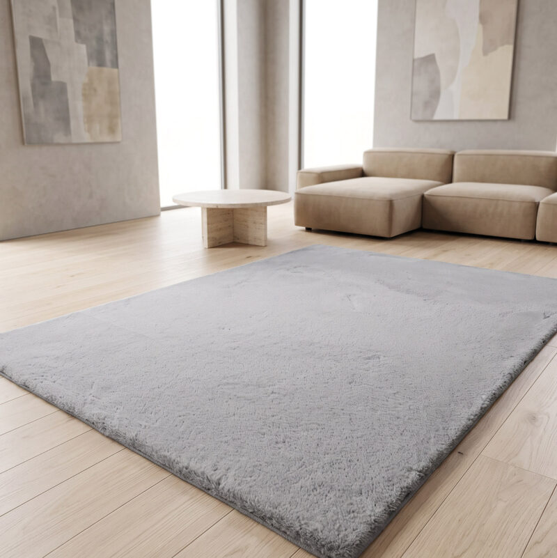 Beauty Home Χαλί Rabbit Art 9643 Γκρι 5889352