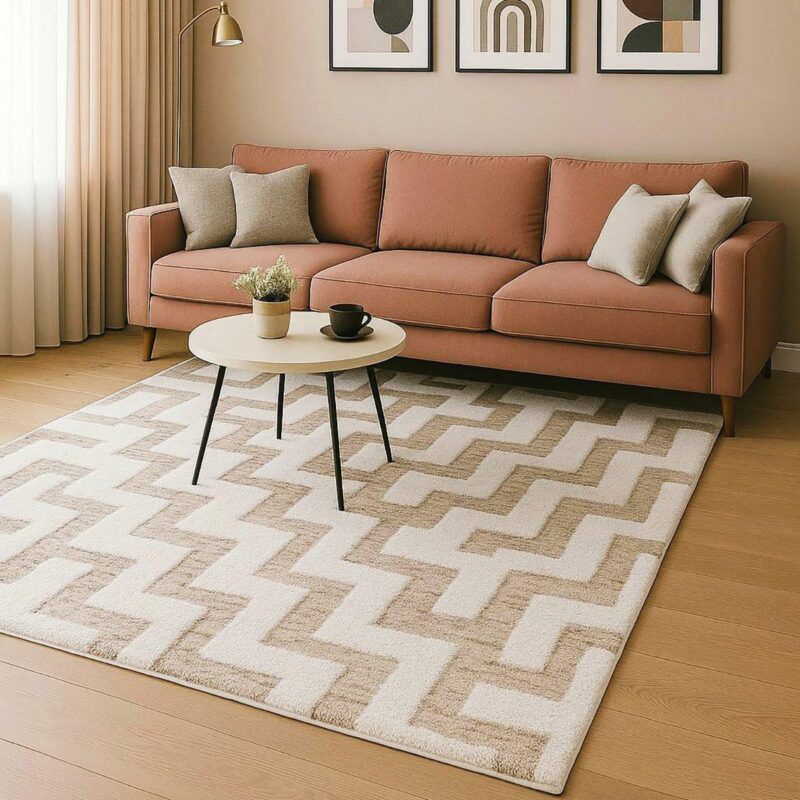 Beauty Home Σετ Κρεβατοκάμαρας 3τμχ Puffy Art 9657 (66×140+66×140+66×230) Μπεζ 4677399