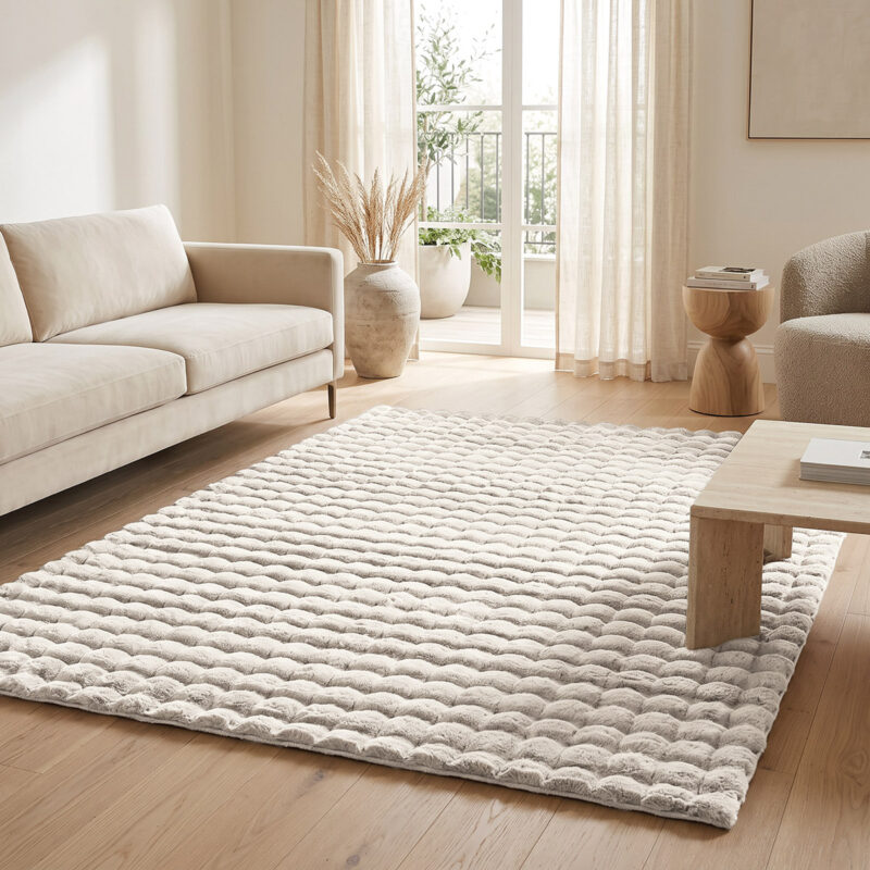 Beauty Home Χαλί Bubble Art 9662 Εκρού 5893271