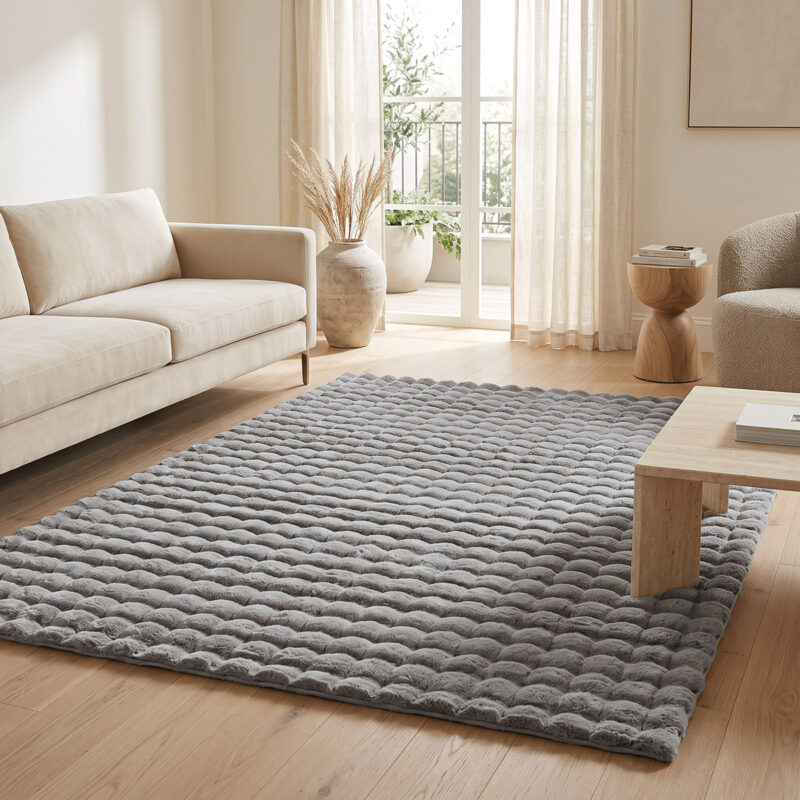 Beauty Home Χαλί Bubble Art 9664 Γκρι 5893346