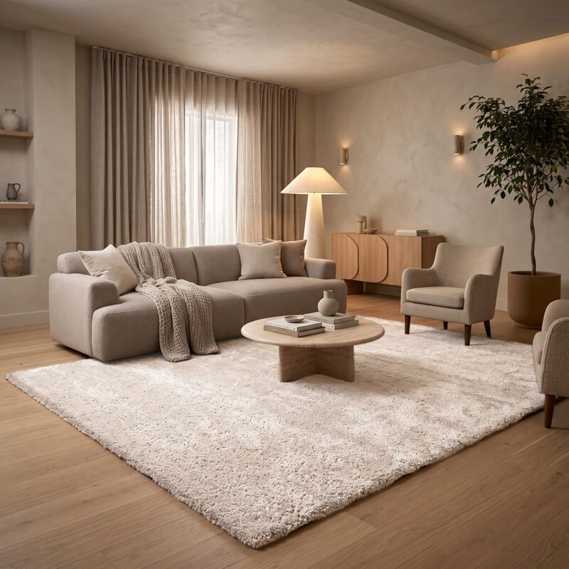 Beauty Home Σετ Κρεβατοκάμαρας 3τμχ Flame Art 9665 (67×140+67×140+67×220) Μπεζ 5858303