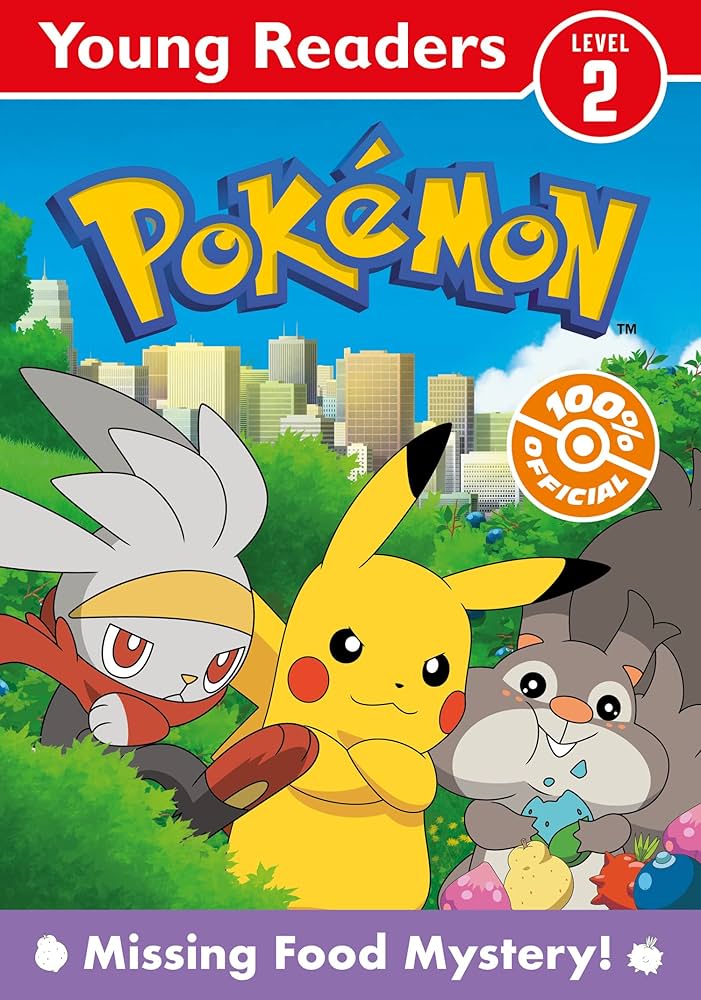 POKEMON YOUNG READERS: MISSING FOOD MYSTERY! PB