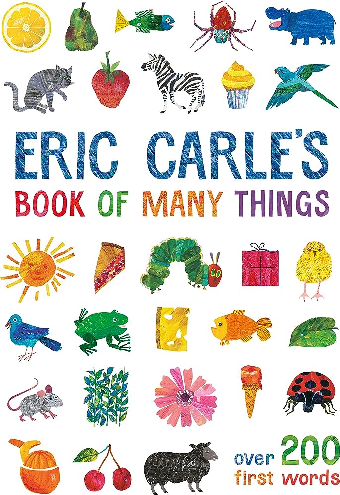 ERIC CARLES BOOK OF MANY THINGS - (OVER 200 FIRST WORDS) HC