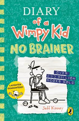 DIARY OF A WIMPY KID: NO BRAINER (BOOK 18) PB 9780241583159