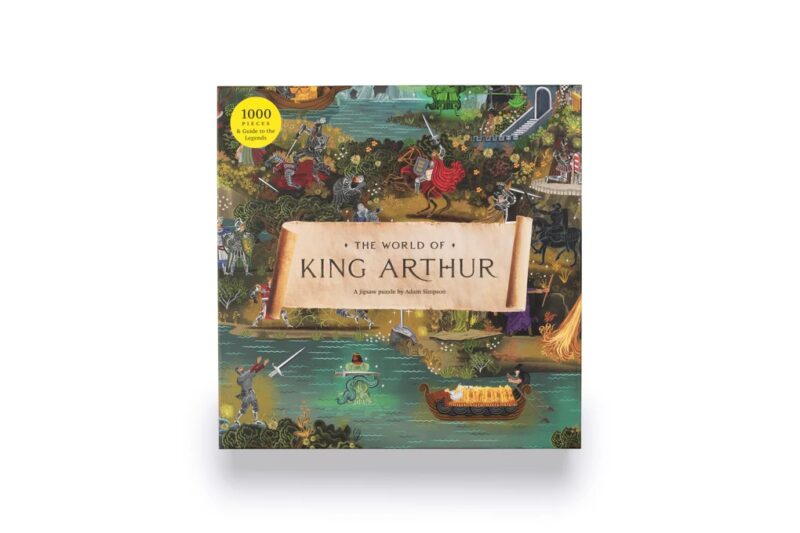 THE WORLD OF KING ARTHUR : A JIGSAW PUZZLE – 1000 PIECES 9781399604994 5387938