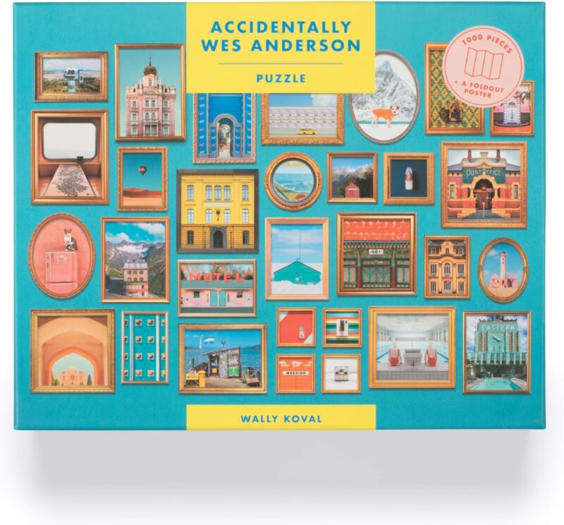 ACCIDENTALLY WES ANDERSON: A JIGSAW PUZZLE – 1000 PIECES 9781399617666 5408682
