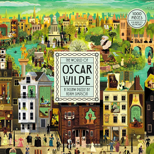 THE WORLD OF OSCAR WILDE : A JIGSAW PUZZLE – 1000 PIECES 9781399620017 5386653