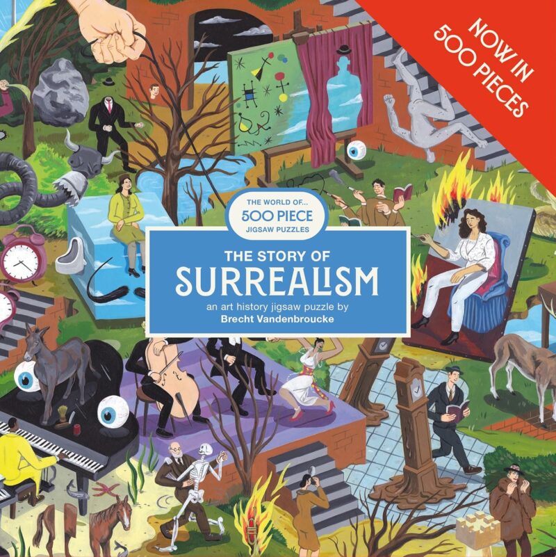 THE STORY OF SURREALISM: A JIGSAW PUZZLE – 500 PIECES 9781399634625 5409685