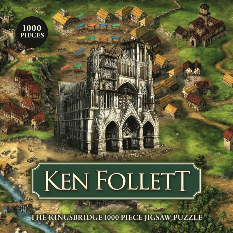 KEN FOLLETT – THE KINGSBRIDGE: A JIGSAW PUZZLE – 1000 PIECES 9781399637589 5408585