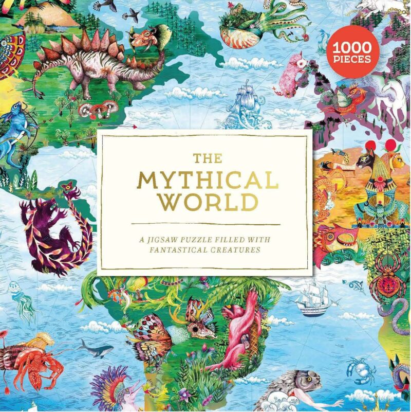 THE MYTHICAL WORLD: A JIGSAW PUZZLE – 1000 PIECES 9781786279194 5409317