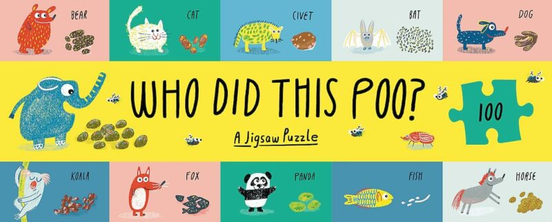 WHO DID THIS POO? : A JIGSAW PUZZLE – 100 PIECES 9781786279293 5409100
