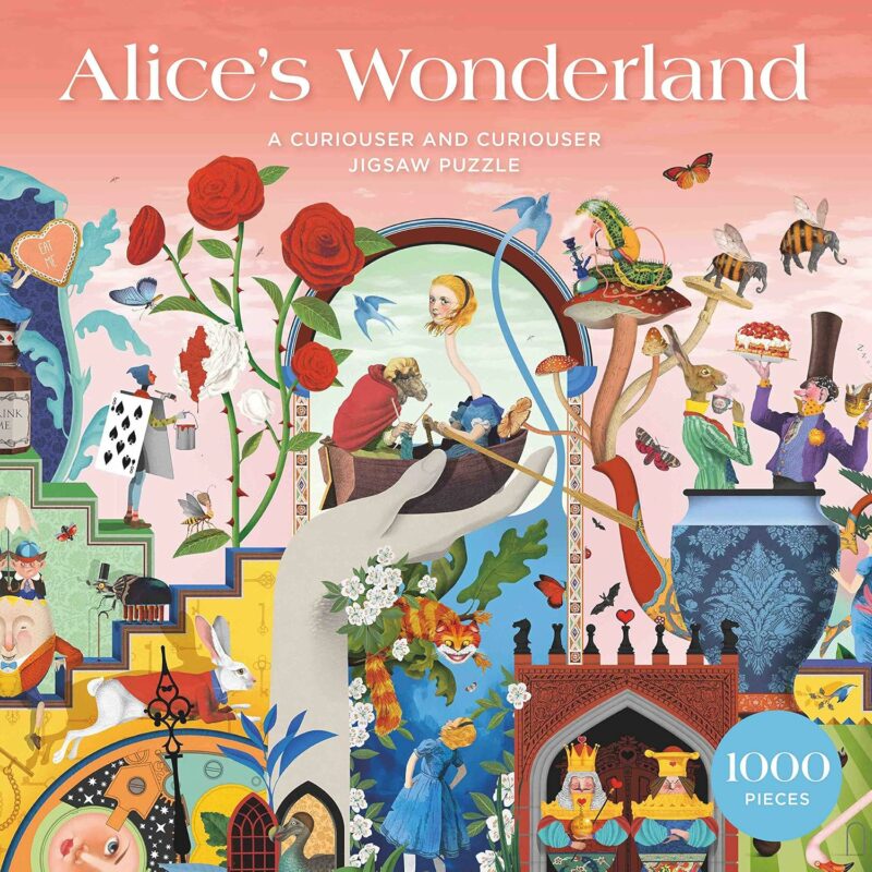 ALICES WONDERLAND : A CURIOUSER AND CURIOUSER JIGSAW PUZZLE 9781786279491 5408714