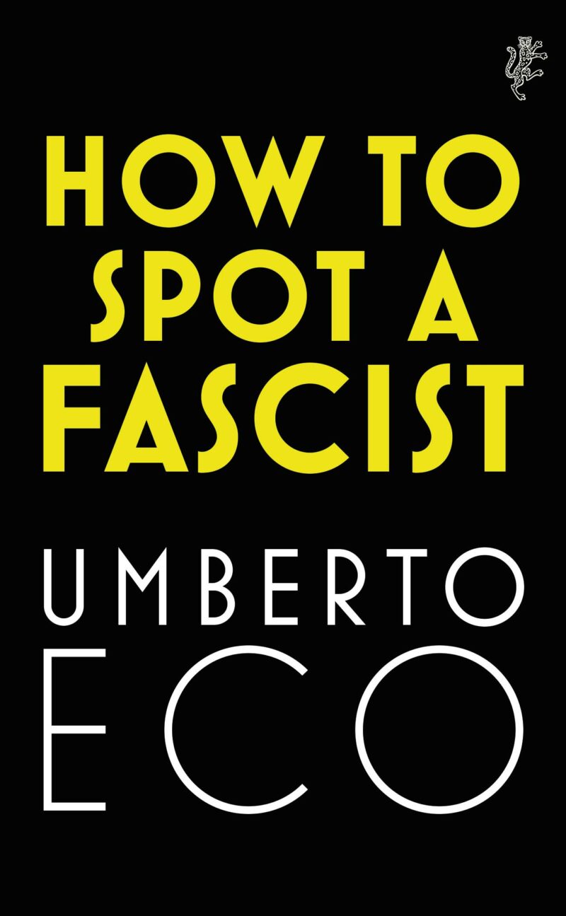 HOW TO SPOT A FASCIST 9781787302662